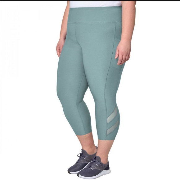 NWT Mondetta Ladies' Mesh Capri Leggings - Picture 5 of 6